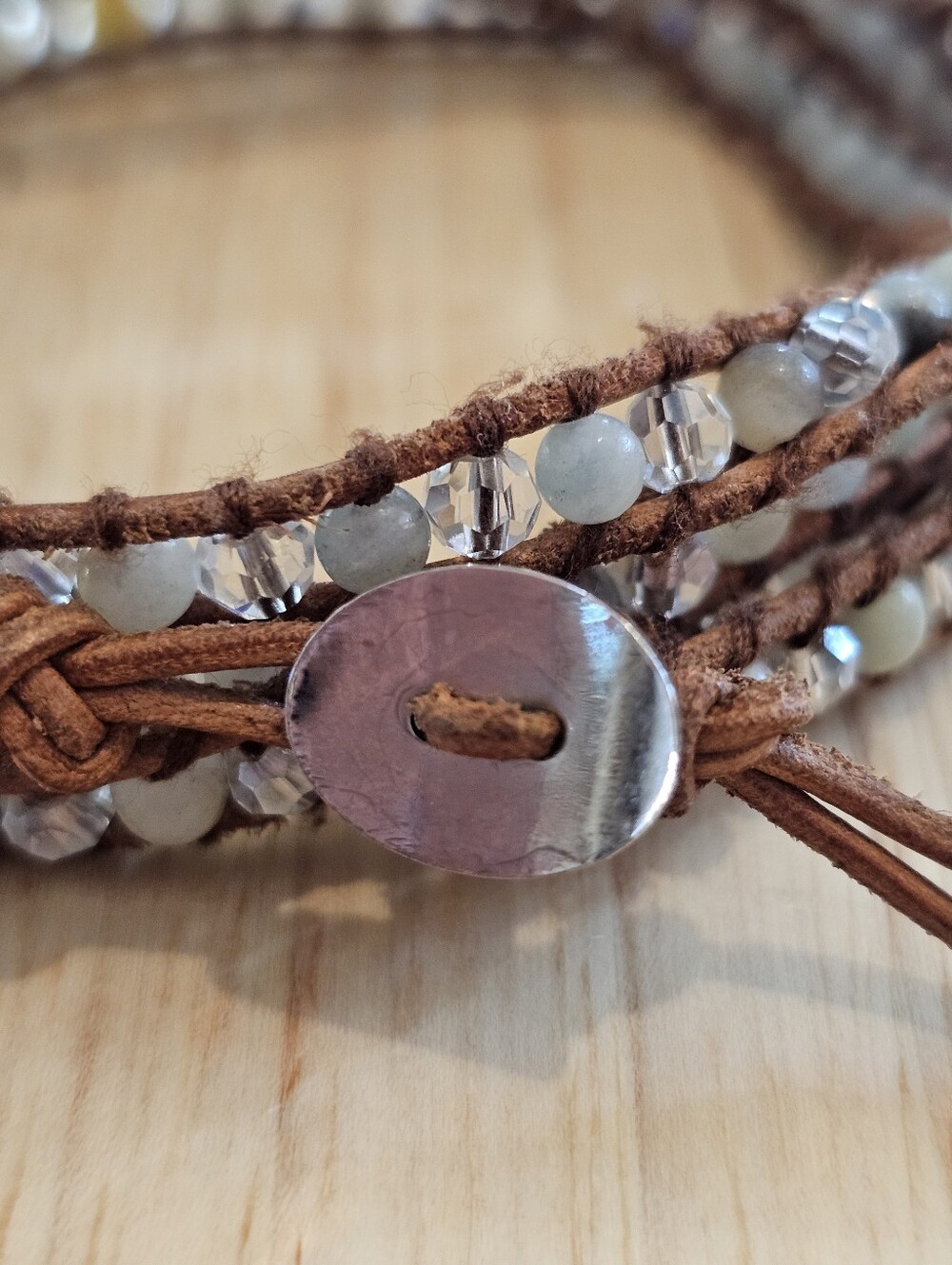 Multi-Strand Beaded Wrap Bracelet